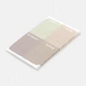 チェックリスト ポストイット (アングル)