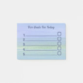 チェックリスト ポストイット (正面)