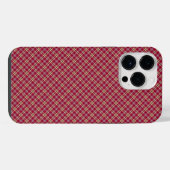 チェック柄タータン iPhoneケース (裏面横)