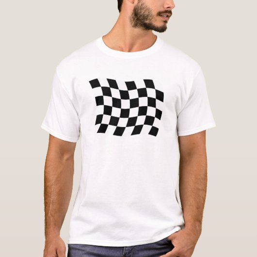 チェック柄フラグシャツ Tシャツ (正面)