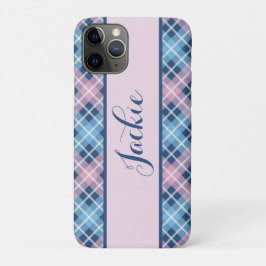 チェック柄プリント iPhone 11 PROケース