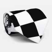 チェック模様のタイ ネクタイ (ロール)