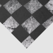 チェック模様の旗のティッシュペーパー 薄葉紙 (詳細)