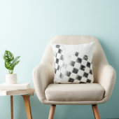 チェック模様の旗の枕 クッション (椅子)