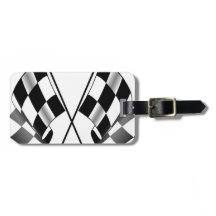 チェック模様の旗