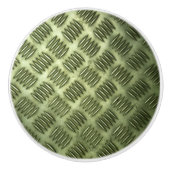 チェック模様の金属のステンレス鋼のフロアーリングの質 セラミックノブ (正面)