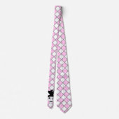 チェック模様のMTJ ネクタイ (裏面)