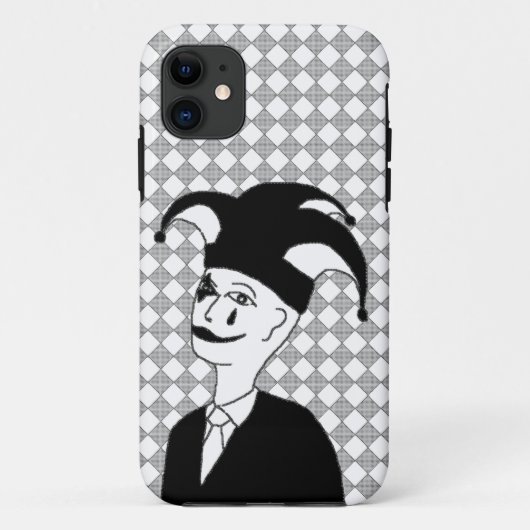 チェック模様のMTJ Case-Mate iPhoneケース (裏面)