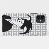 チェック模様のMTJ Case-Mate iPhoneケース (裏面(横))