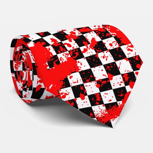 チェック模様のsplatz. ネクタイ (ロール)
