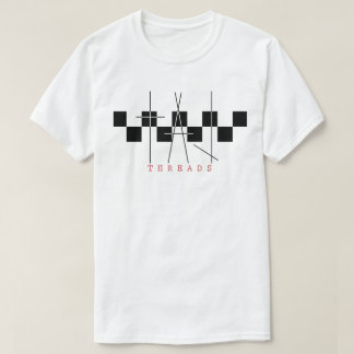 チェック模様のtaj - tシャツ