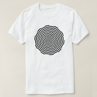 チェック模様 Tシャツ