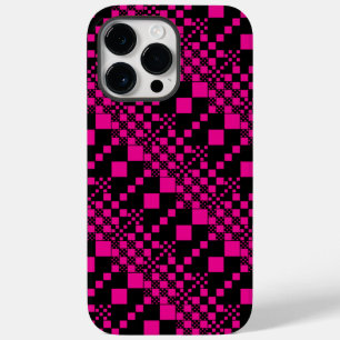 チェック済み、チェック – マゼンタとブラック Case-Mate iPhone 14 PRO MAXケース