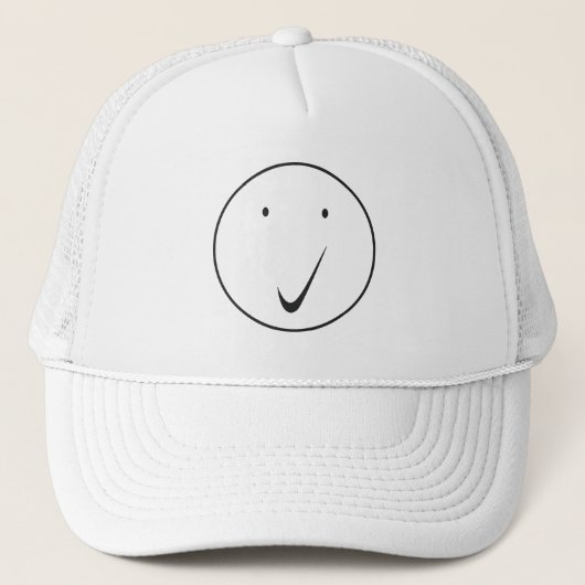 チェック顔 – ティック/黒。 キャップ (正面)