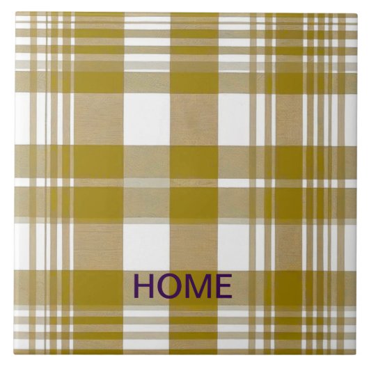 チェック タイル (正面)