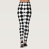 チェック レギンス (裏面)