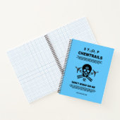 チェッストップクトレイル – スプレーしないで！ ノートブック (内部)