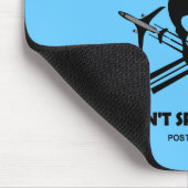 チェッストップクトレイル – スプレーしないで！ マウスパッド (コーナー)