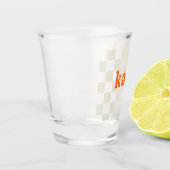 チェッパーソナライズされたクボードパーティー誕生日プレゼント ショットグラス (左)