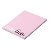 チェッパーソナライズされたスピースピンク ノートパッド (回転)