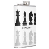 チェッパーソナライズされたスモダンピースゲーム フラスク (右)