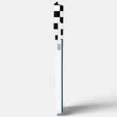 チェッファンシーカーボードフローラモノグラム文字A Case-Mate iPhoneケース (裏面 / 左)