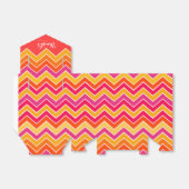 チェッ感謝していクレッド・オレンジ・ピンク・サンプル・ギフトボックス フェイバーボックス (折り畳みなし)