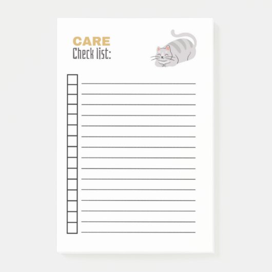 チェッ気にクリスト ポストイット (正面)