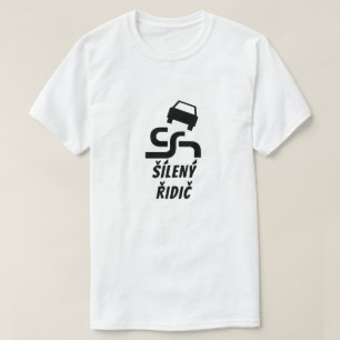 チェッ熱狂するクの運転手 Tシャツ
