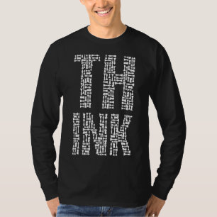 チェッ考えスプレーヤーのマスターコーチピース文字モザイク Tシャツ