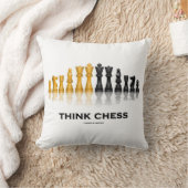 チェッ考えス反射チェスセットチェスアドバイス クッション (ブランケット)