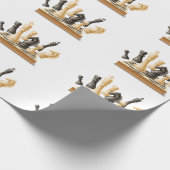 チェッ遊ス ラッピングペーパー (角)