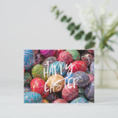 チェッ飾ク・イースター・エッグ、ハッピーイースター ポストカード (スタンド正面)