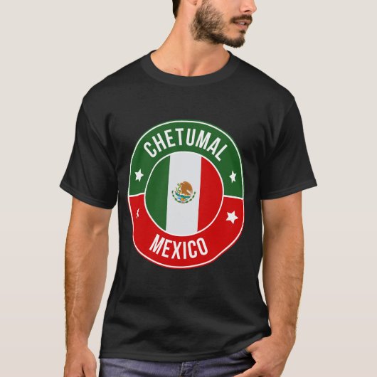 チェトゥマル、メキシコ Tシャツ (正面)