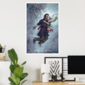 チェニエ・トンベ・オ・コンバット ポスター (ホームオフィス)