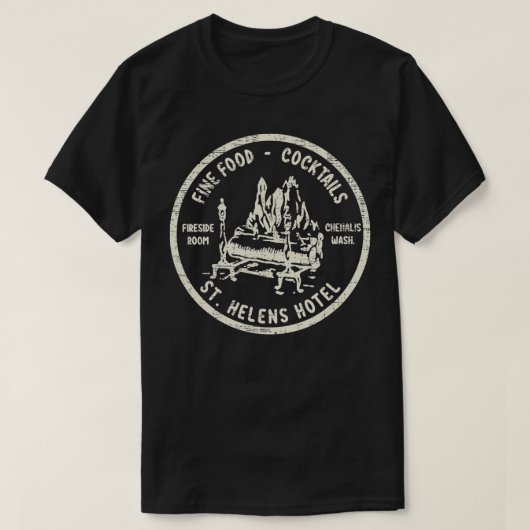 チェハリスワシントンヴィンテージ広告 Tシャツ (デザイン正面)