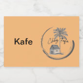 チェファファファーコーヒーキャニスター フードラベル (シングルラベル)