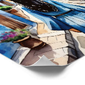 チェフチャウエンモロッコウォーター色 ポスター (角)