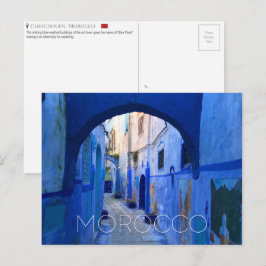 チェフチュエン、モロッコはがき ポストカード