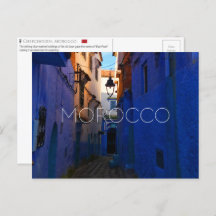 チェフチュエン、モロッコはがき