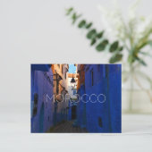 チェフチュエン、モロッコはがき ポストカード (スタンド正面)