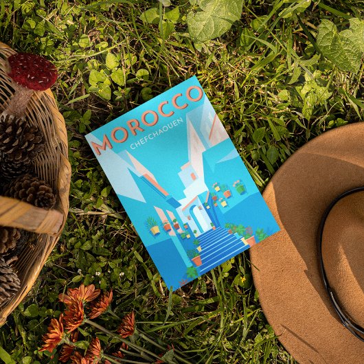 チェフモダンァウエンモロッコ ポストカード