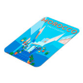 チェフモダンチャウエンモロッコ旅行 マグネット (左側)