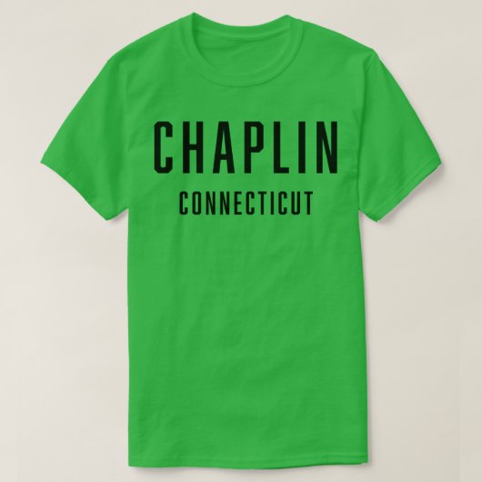 チェプリン・コネチカットTシャツ Tシャツ (デザイン正面)