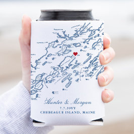 チェベハーアイランドメイン結婚式の引き出物ドリンクホルダー 缶クーラー