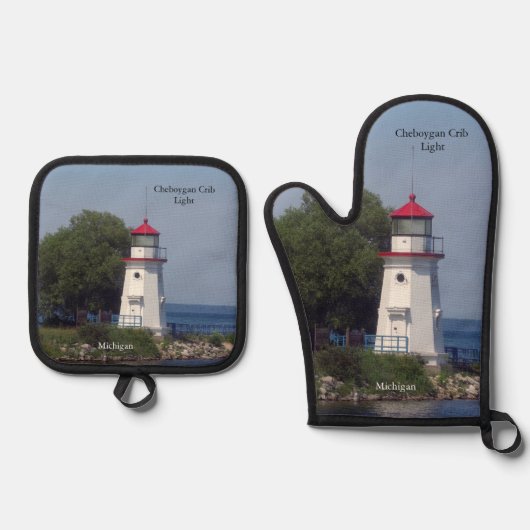 チェボイガンクリブライト 鍋つかみ&鍋敷きセット (正面)