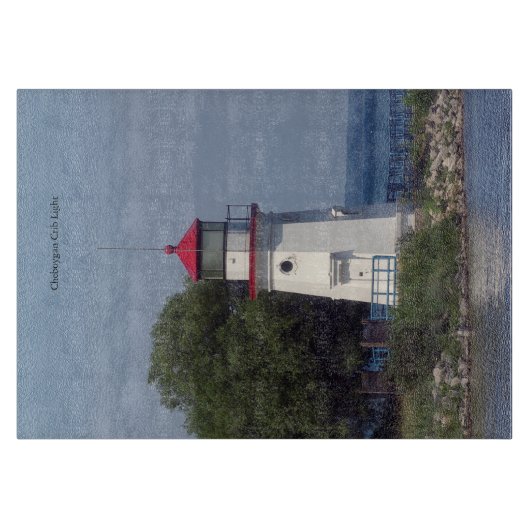 チェボイガン・クリブ・ライトのまな板 カッティングボード (正面)