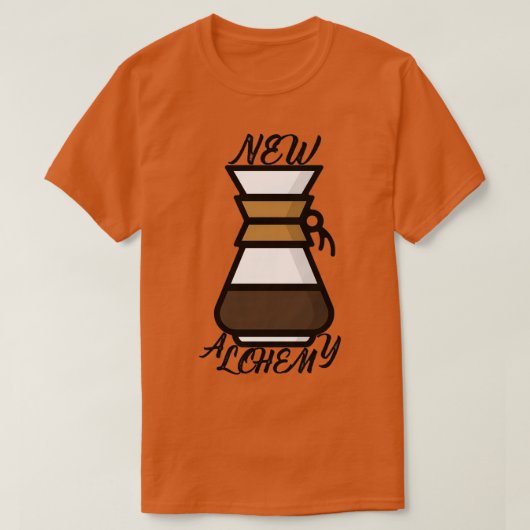 チェメックスコーヒー新錬金術 Tシャツ (デザイン正面)