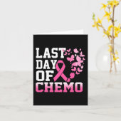 チェモピンク乳がん認識度の最終日 カード (黄色い花)