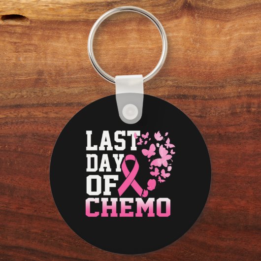 チェモピンク乳がん認識度の最終日 キーホルダー (正面)